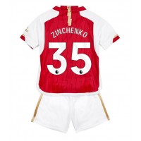 Koszulka piłkarska Arsenal Oleksandr Zinchenko #35 Strój Domowy dla dzieci 2023-24 tanio Krótki Rękaw (+ Krótkie spodenki)